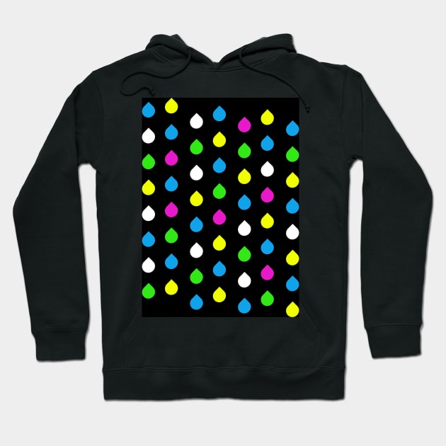 Multicolor Rain Hoodie by yayor